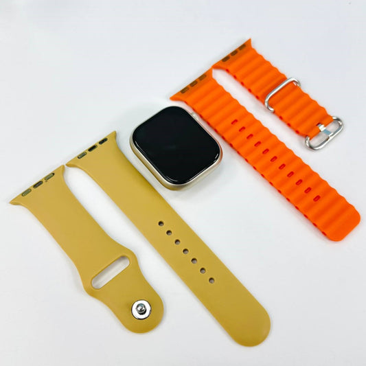 C900 Pro Max Smartwatch | Tracker for Health, Fitness, Running, Sleep Cycles, Monitor Heart Rate/Blood Oxygen...With Extra Straps