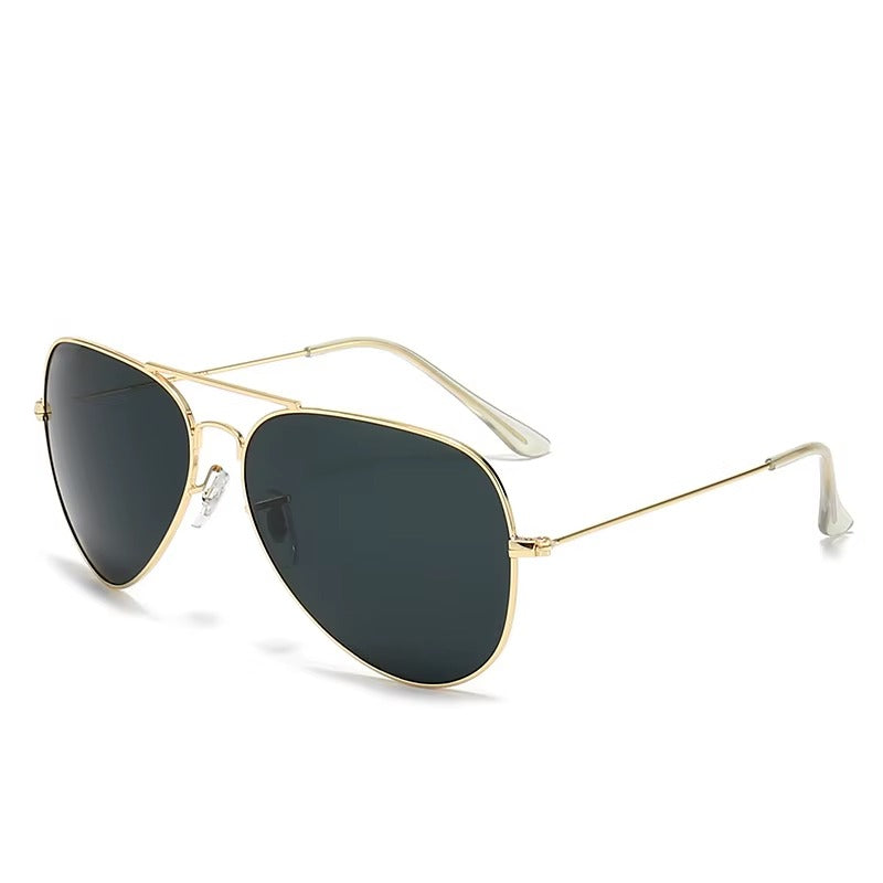 Ray-Ban RB3025 Black Aviator UV400 Polarized Sunglasses G15 Lenses - Unisex