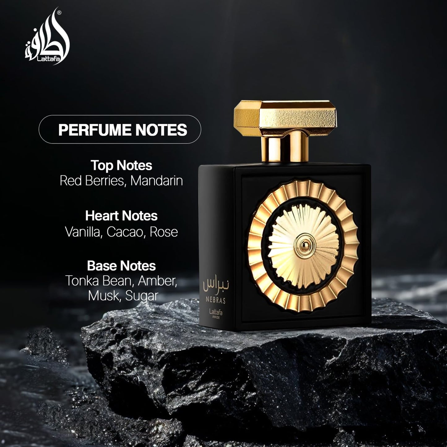 Lattafa Nebras Perfume for Unisex Eau de Parfum Spray - 100ml