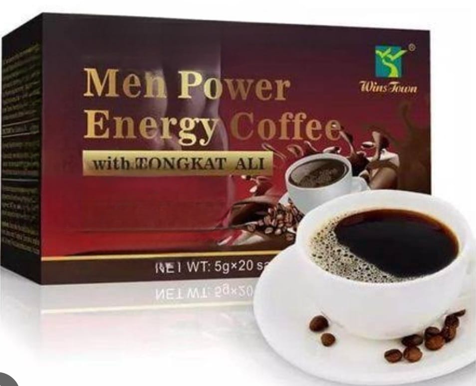 Men Power Energy Coffee with Tongkat Ali | Instant Coffee for Sexual Enhancement, Weak Erection and Premature Ejaculation