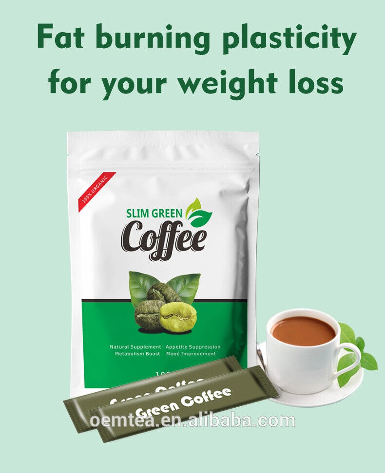 Premium Organic Slim Green Coffee| BOOSTS Your Metabolism, DETOXES your Body & Controls Your Appetite