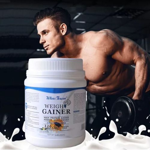 Whey Protein Weight Gainer Powder (450g) | Dietary Supplement for Muscle Mass, Weight Gain, and Muscle Recovery