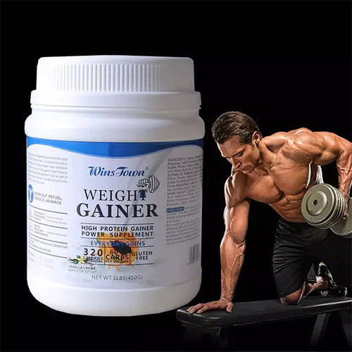 Whey Protein Weight Gainer Powder (450g) | Dietary Supplement for Muscle Mass, Weight Gain, and Muscle Recovery