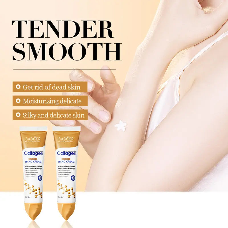 Sadoer Collagen Hands Cream | Anti-Aging Hands Cream For Younger Looking Hands ( 30g )