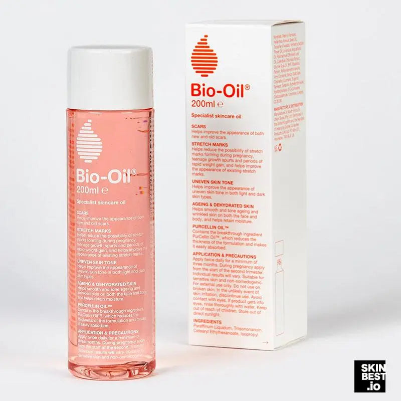 Bio-Oil Skincare Body Oil, Serum for Scars, Stretchmarks, Face Moisturizer Dry Skin, Aging Skin & Uneven Skin Tone; Dermatologist Recommended, All Skin Types, 200mls