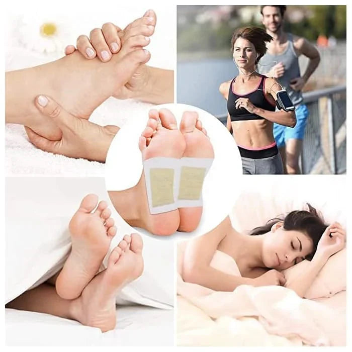 KINOKI DETOX FOOT PATCHES - Cleanse & Energize Your Body- 10 PCS/BOX