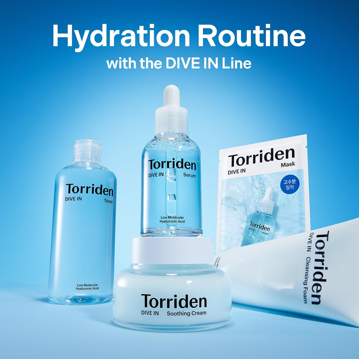 Torriden DIVE IN Hyaluronic Acid Serum | Deep Hydration to Get Glow Skin | Hyaluronic Acid, Panthenol & Allantoin
