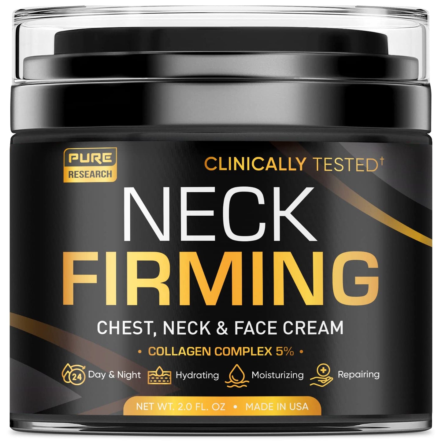 Neck Firming Cream - Anti-Wrinkle Cream Day & Night for Face, Neck & Chest Cream - Moisturizing, Lifting & Hydrating - 50g