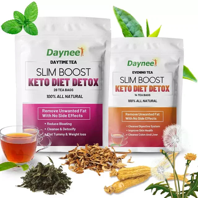 Slim Boost Keto Diet Detox Tea | Boost metabolism & burn fat faster