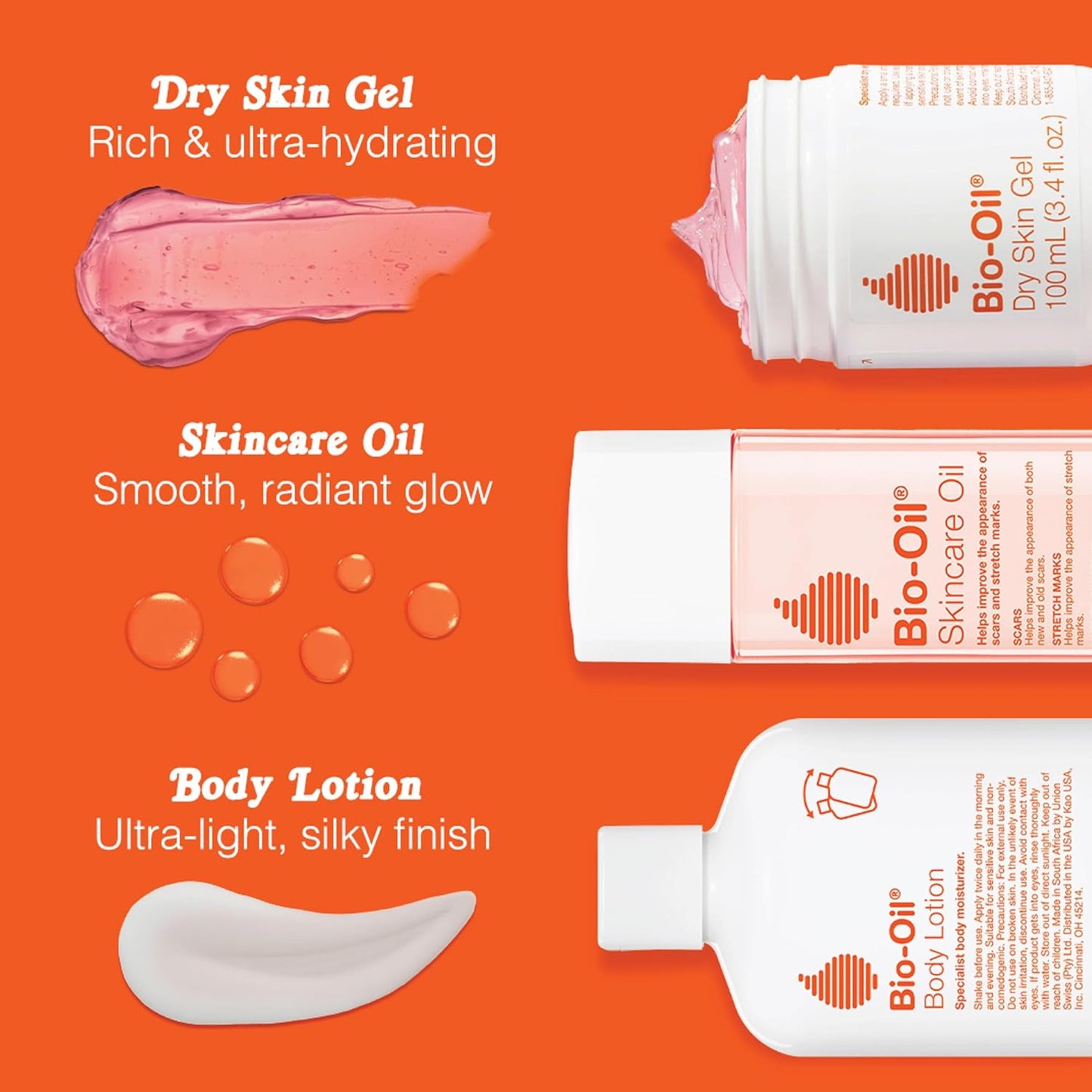 Bio-Oil Skincare Body Oil, Serum for Scars, Stretchmarks, Face Moisturizer Dry Skin, Aging Skin & Uneven Skin Tone; Dermatologist Recommended, All Skin Types, 200mls