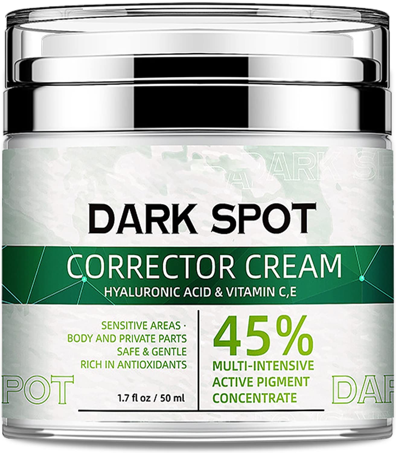 Dark Spot Remover Cream for Pimples, Sun Spot, Melasma, Freckle, Hyperpigmentation, Age spot Removal for Women and Men